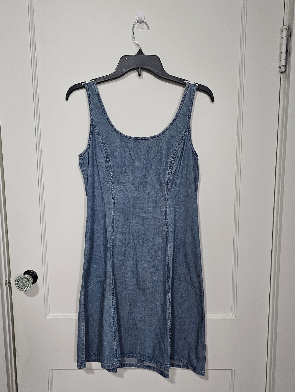 Madewell Light Blue Sleeveless Denim Mini Dress